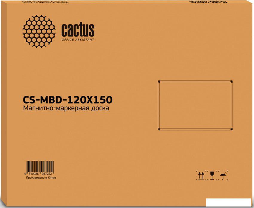 Магнитно-маркерная доска CACTUS CS-MBD-120X150