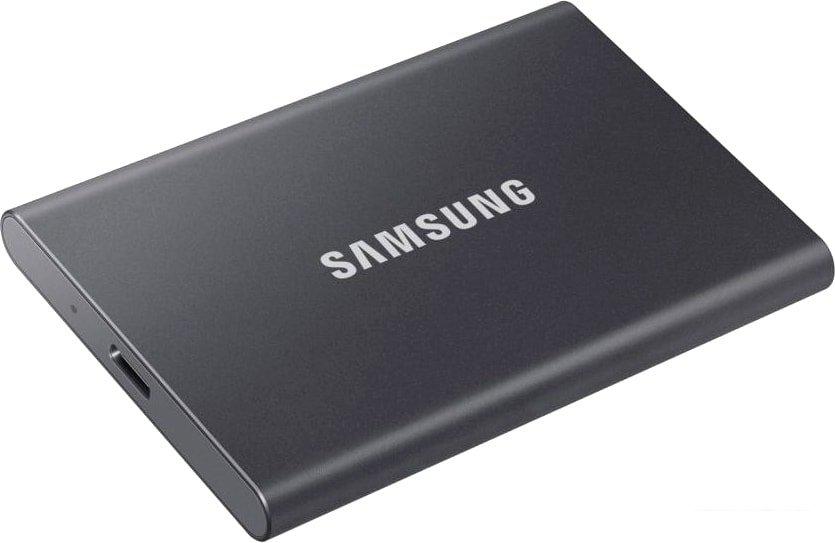 Внешний накопитель Samsung T7 1TB (серый)