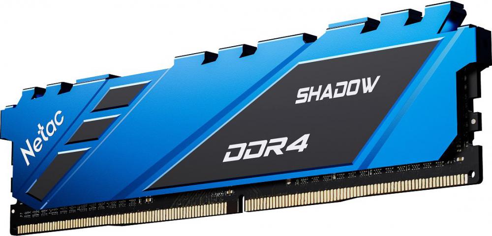 Оперативная память Netac Shadow 16ГБ DDR4 3200 МГц NTSDD4P32SP-16B