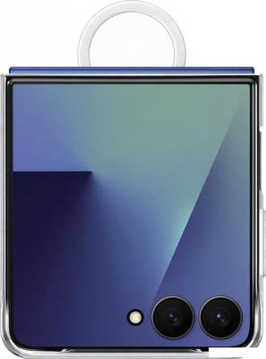 Чехол для телефона Samsung Ring Case для Samsung Galaxy Z Flip7 (прозрачный) Чехол для телефона Samsung Ring Case для Samsung Galaxy Z Flip7 (прозрачный)