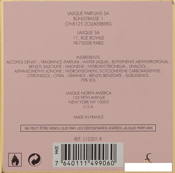 Парфюмерная вода Lalique L'Amour EdP (100 мл)