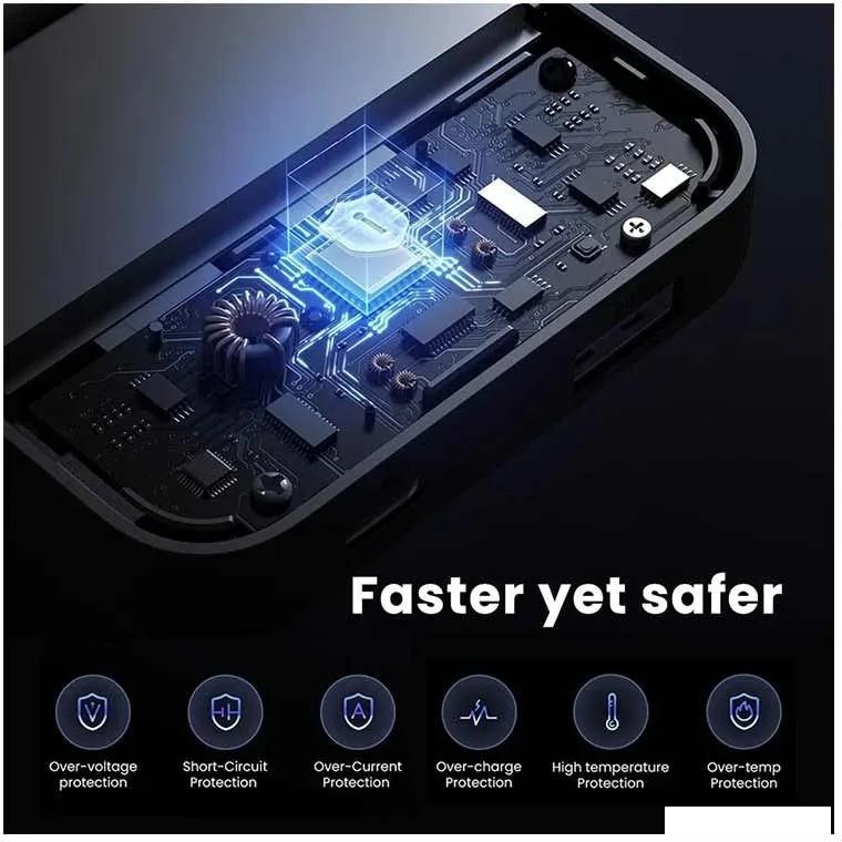 Внешний аккумулятор Ugreen PB311 10000mAh (черный)