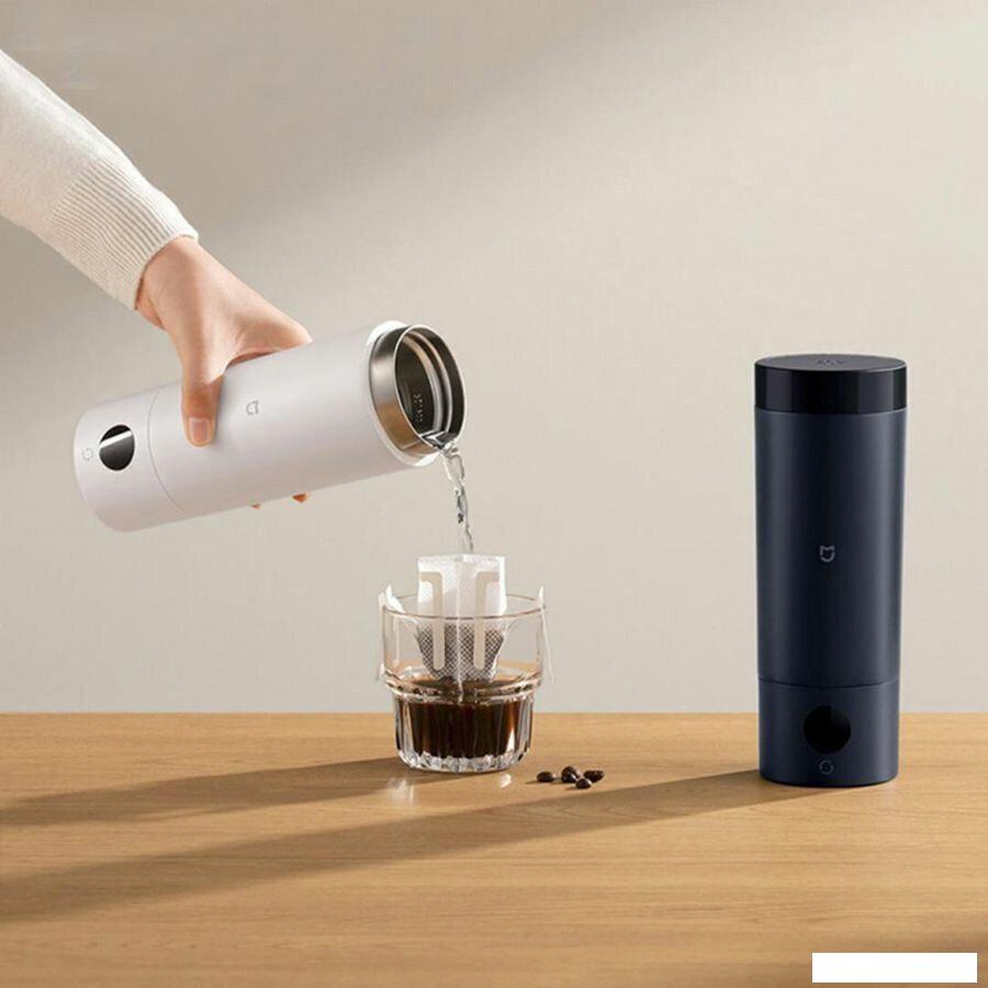 Термокружка Xiaomi Mijia Portable Electric Cup 2 MJDRB02PL 350 мл (синий)