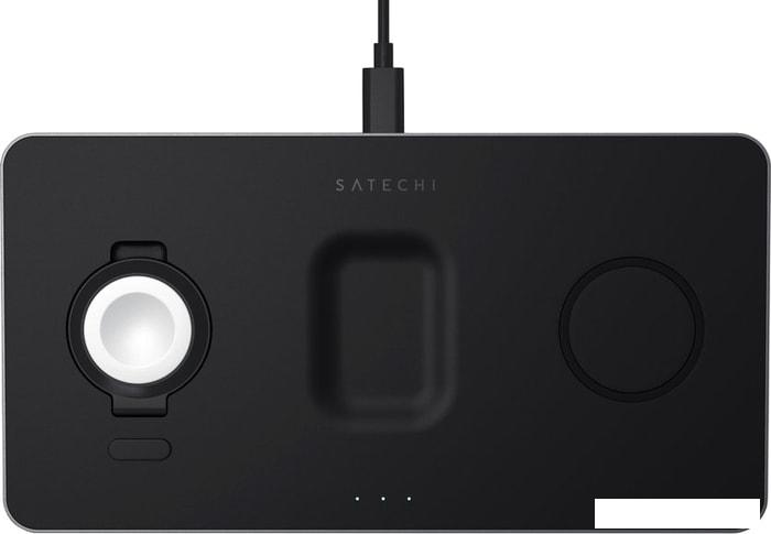 Беспроводное зарядное Satechi Trio Wireless Charging Pad