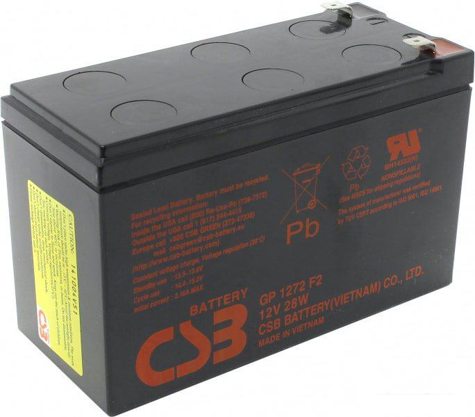 Аккумулятор для ИБП CSB Battery GP1272 28W F2 (12В/7.2 А·ч)