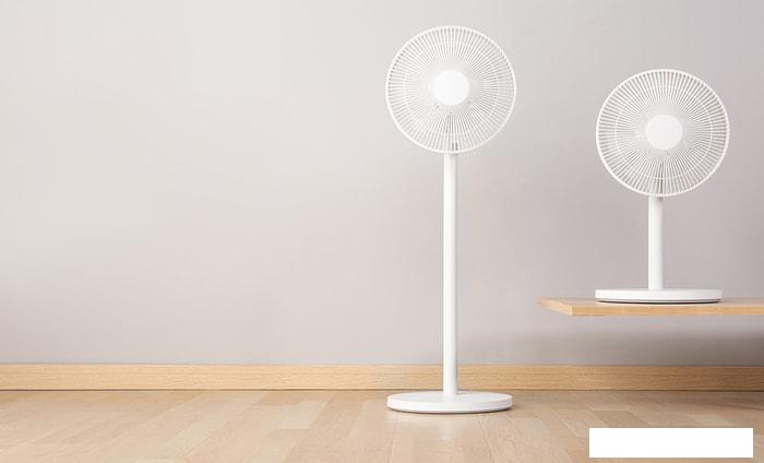 Вентилятор Xiaomi Mi Smart DC Inverter Floor Fan JLLDS01DM (с переходником на евровилку)