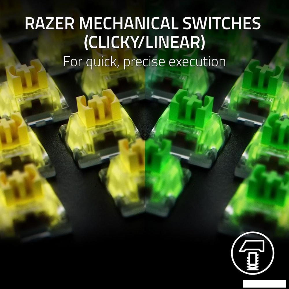 Клавиатура Razer BlackWidow V4 X (Razer Green)