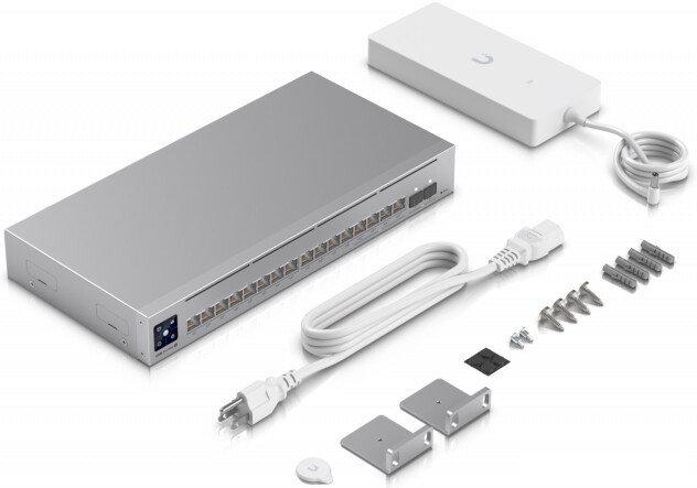 Управляемый коммутатор 3-го уровня Ubiquiti UniFi Switch Pro Max 16 PoE