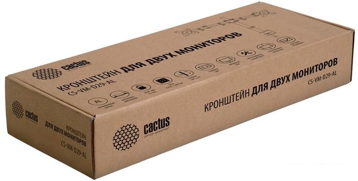 Кронштейн для монитора CACTUS CS-VM-D29-AL