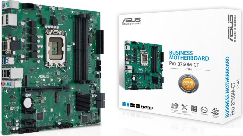 Материнская плата ASUS Pro B760M-CT-CSM
