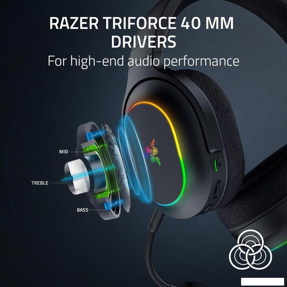 Наушники Razer Barracuda X Chroma (черный)