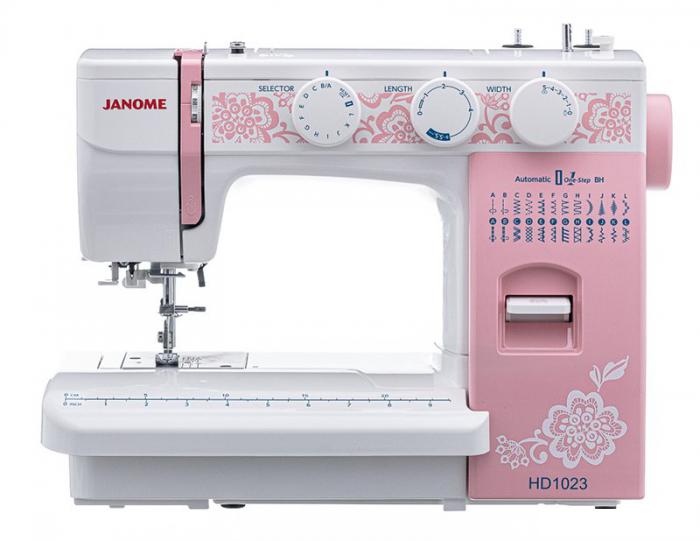 Электромеханическая швейная машина Janome Homedecor 1023