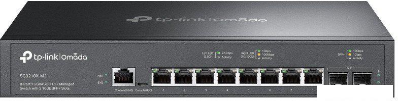 Управляемый коммутатор уровня 2+ TP-Link Omada SG3210X-M2 V1