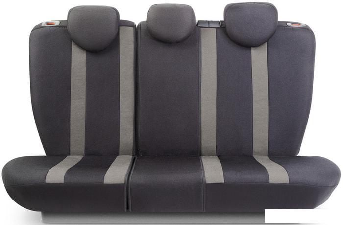 Комплект чехлов для сидений Autoprofi Cushion Comfort CUS-1505 (черный/серый)