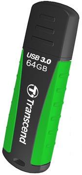 USB Flash Transcend JetFlash 810 Black-Green 64GB (TS64GJF810)