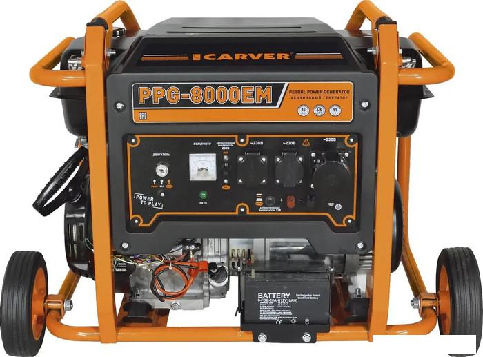 Бензиновый генератор Carver PPG-8000EM