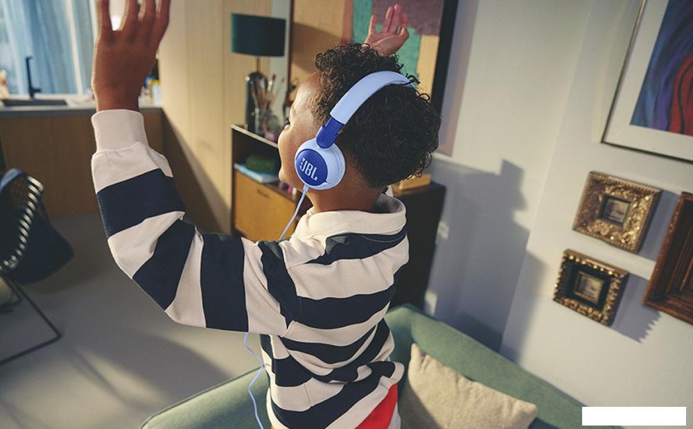 Наушники JBL Junior 320 (голубой)