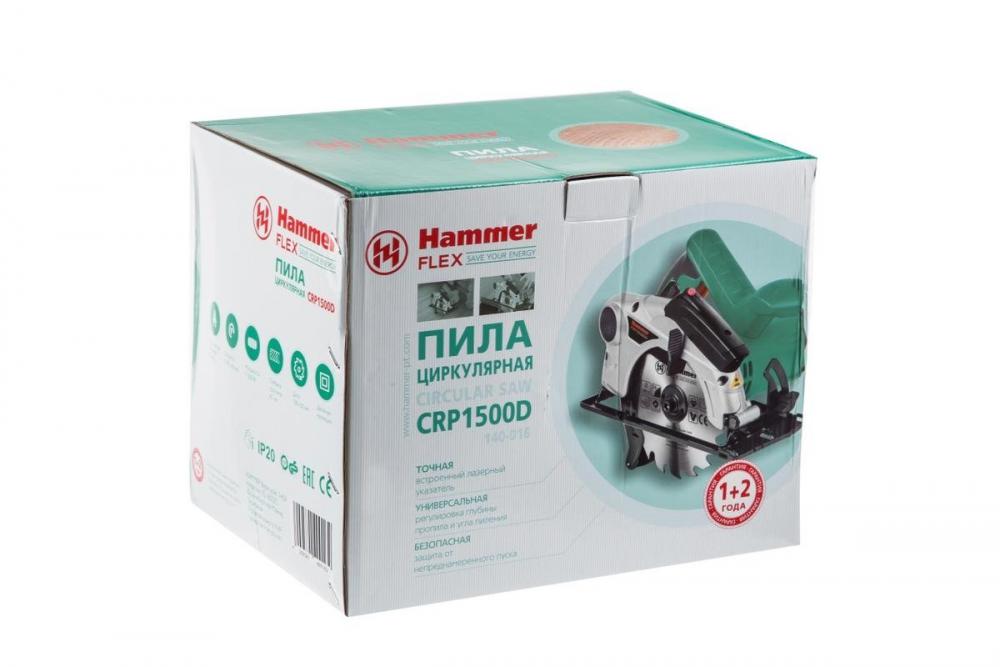 Дисковая (циркулярная) пила Hammer CRP1500D