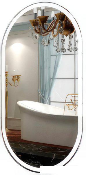Пекам Зеркало Iva 1 45x90 Iva1-45x90 (c подсветкой, с механической клавишей включения)