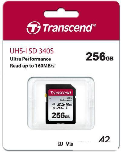 Карты памяти Transcend SDXC 340S 256GB TS256GSDC340S