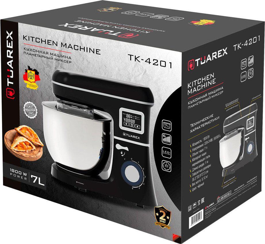 Планетарный миксер Tuarex TK-4201 (черный)