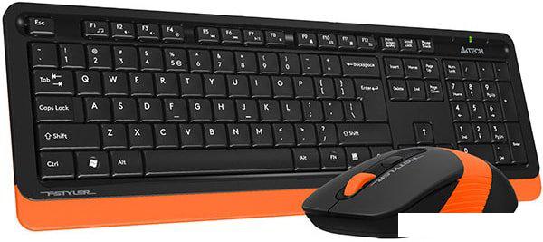 Наборы периферии A4Tech Fstyler FG1010 (черный/оранжевый)