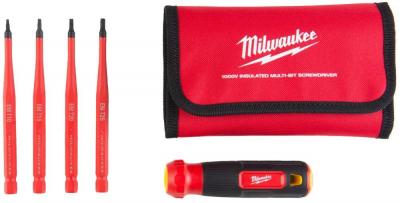 Набор отвертка с битами Milwaukee 4932493658 (5 предметов)