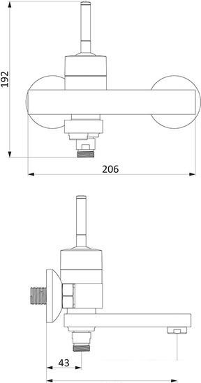 Смеситель Damixa Arc 291000300