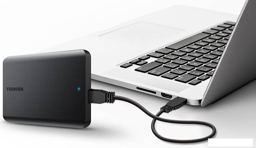 Внешний накопитель Toshiba Canvio Basics 2022 2TB HDTB520EK3AA
