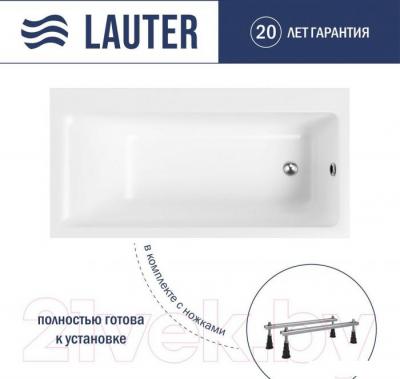 Ванна Lauter Seraphina 160x80 2112160R (с ножками)