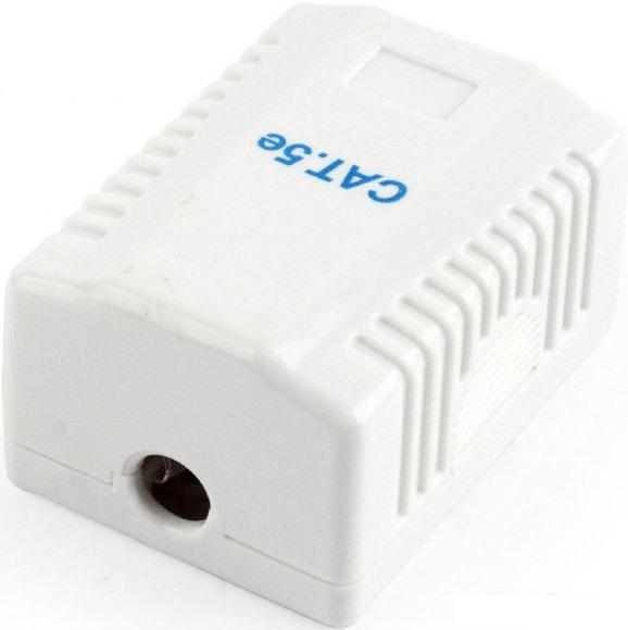 Розетка компьютерная Cablexpert NCAC-1U5E-01