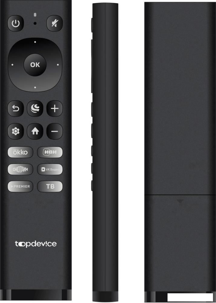 Телевизор Topdevice 50" 4K OS SALUTE TV (черный)
