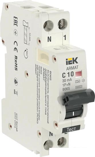 Дифференциальный автомат IEK AR-B06S-1N-C10A030