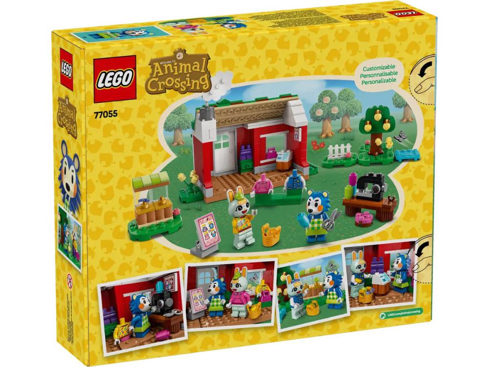 Конструктор LEGO Animal Crossing Магазин одежды сестер Эбл 77055