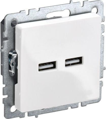 Розетка USB IEK Brite BR-U21-D31-K01