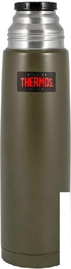 Термосы, термокружки и многоразовые стаканы THERMOS FBB-1000AG 1л (винтовая крышка, хаки)