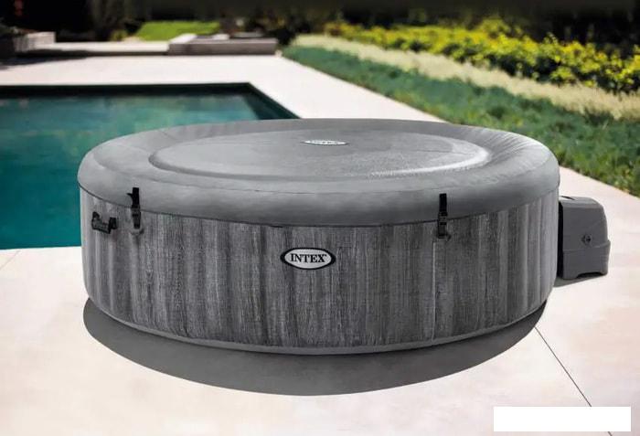 Надувной бассейн Intex Bubble Massage Deluxe 28442 (216x71) с джакузи