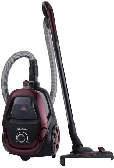 Пылесос Willmark VC-2630 CYM (бордовый)
