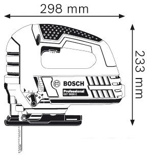 Электролобзики Bosch GST 8000 E Professional