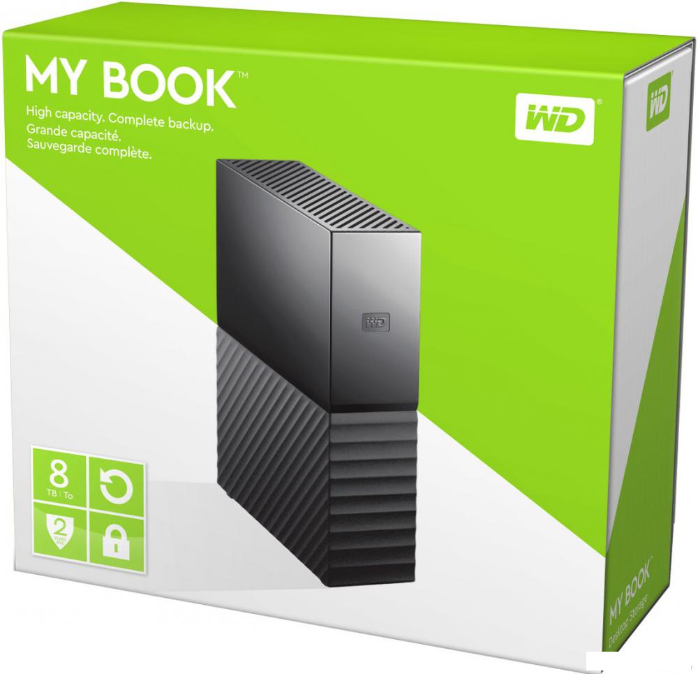 Внешний накопитель WD My Book 12TB WDBBGB0120HBK