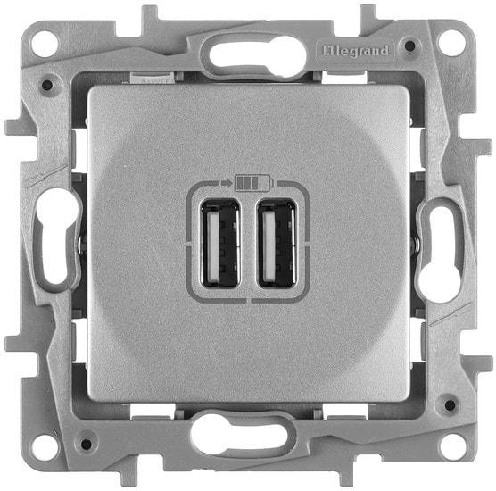 Розетка USB Legrand Etika 672494