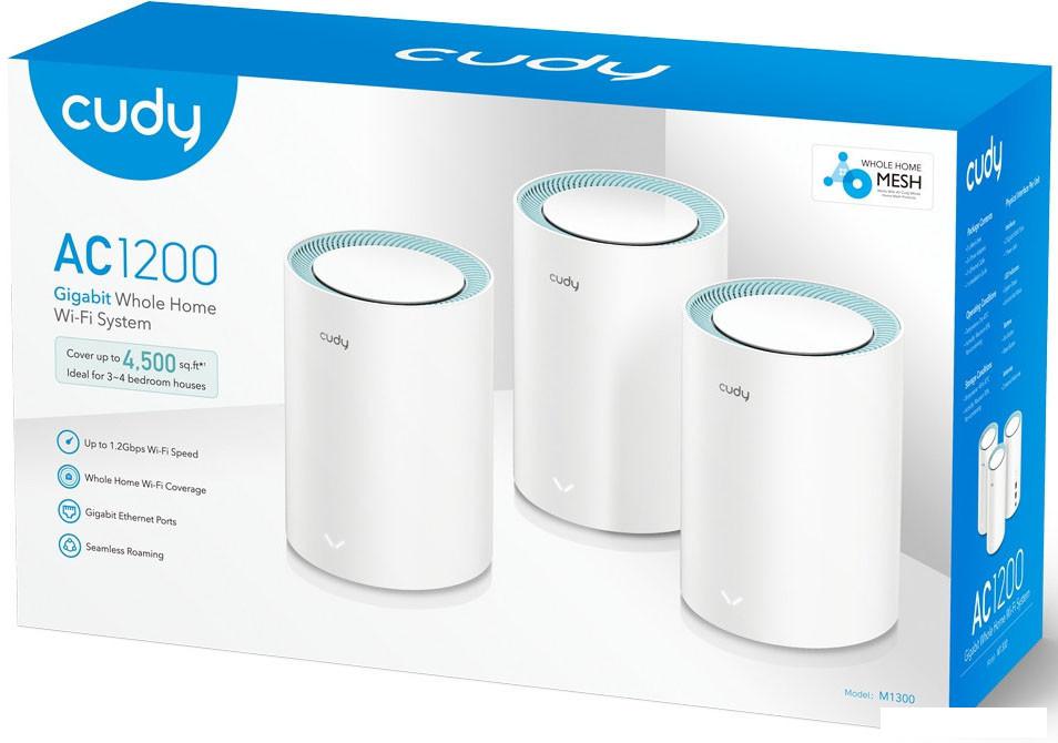 Wi-Fi система Cudy M1300 2.0 (3-Pack)
