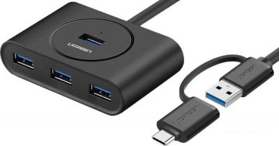 USB-хаб Ugreen CR113 40850