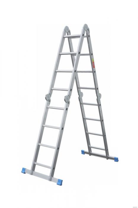 Лестница-трансформер LadderBel LT444 (4x4 ступени)