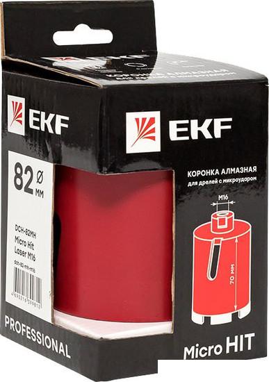 Коронки EKF Micro Hit Laser dch-82-mh-m16