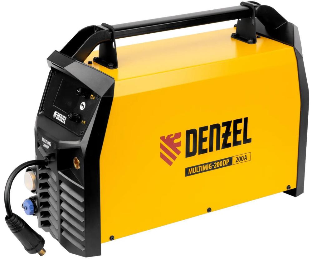 Сварочный инвертор Denzel MultiMIG-200DP Synergy Double Pulse