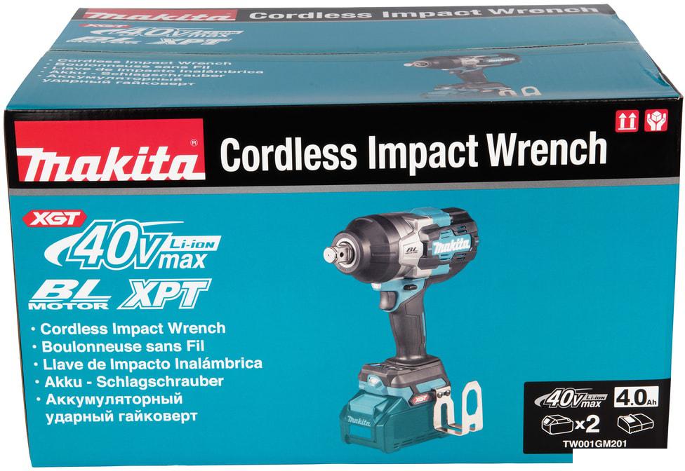 Гайковерт Makita TW001GM201 (с 2-мя АКБ, кейс)