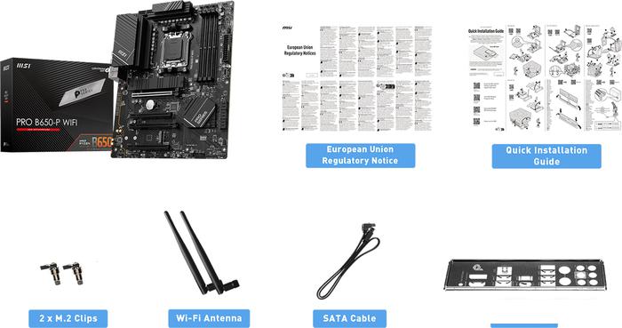 Материнская плата MSI PRO B650-P WiFi