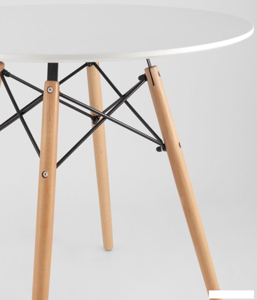Кухонный стол Stool Group Eames DSW D80 (белый)