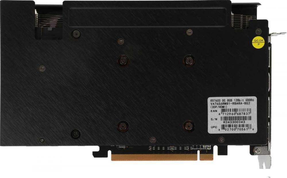 Видеокарта BIOSTAR Radeon RX 7600 OC 8GB GDDR6 VA76S6RM81